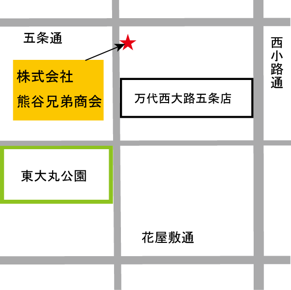 株式会社熊谷兄弟商会（地図）